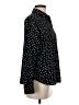 Morgan Taylor 100% Polyester Polka Dots Black Long Sleeve Blouse Size S - photo 4