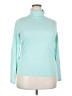 J.Crew Teal Long Sleeve Turtleneck Size 2X - photo 1
