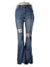 Jeans Hearts Blue Jeans Size M - photo 1