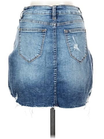 Vigoss Denim Skirt (view 2)