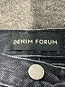 Denim Forum 100% Cotton Graphic Black Jeans Size 24 waist - photo 7