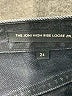 Denim Forum 100% Cotton Graphic Black Jeans Size 24 waist - photo 8