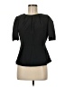 Shein Black Short Sleeve Blouse Size 6 - photo 1