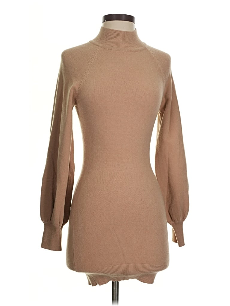 Pre-owned Exlura Casual Dress In Brown