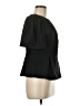 Shein Black Short Sleeve Blouse Size 6 - photo 4