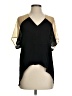 Mason 100% Silk Black Blouse Size 2 - photo 1