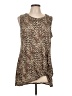 Unbranded Brown Sleeveless Top Size L (estimated) - photo 1
