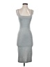 Fall Winter Spring Summer Solid Gray Casual Dress Size S - photo 1