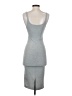 Fall Winter Spring Summer Solid Gray Casual Dress Size S - photo 2