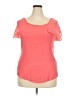 Mine Too Orange Short Sleeve Top Size 2X - photo 1