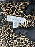 Topshop 100% Viscose Animal Print Gold Long Sleeve Blouse Size 8 - photo 7