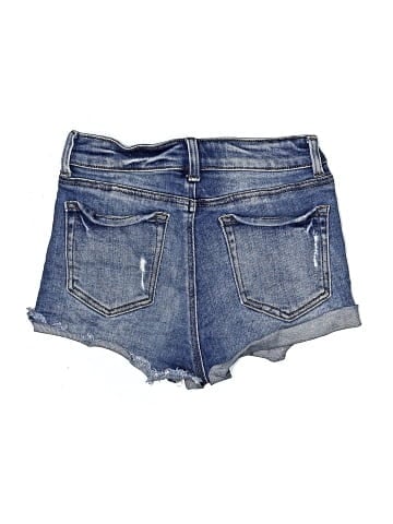 Wax Jean Denim Shorts (view 2)