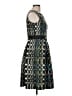 Etcetera 100% Acetate Tweed Teal Cocktail Dress Size 6 - photo 4