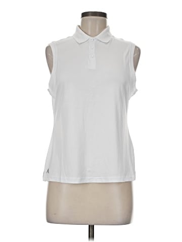 Antigua Sleeveless Button-Down Shirt (view 1)