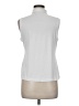 Antigua White Sleeveless Button-Down Shirt Size M - photo 2
