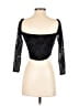 Assorted Brands Black 3/4 Sleeve Top Size XS - photo 2
