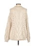 Unbranded 100% Polyester Ivory Pullover Sweater Size S - photo 2
