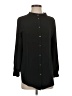 Ann Taylor LOFT 100% Polyester Black Long Sleeve Blouse Size S - photo 1
