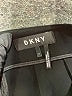 DKNY 100% Polyester Solid Black Casual Skirt Size 2 - photo 4