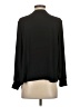 Ann Taylor LOFT 100% Polyester Black Long Sleeve Blouse Size S - photo 2