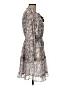 Unbranded 100% Polyester Animal Print Brown Casual Dress Size L - photo 4