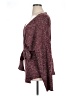 SIMPLE By Suzanne Betro Burgundy Kimono Size 1X - photo 5