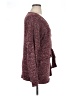 SIMPLE By Suzanne Betro Burgundy Kimono Size 1X - photo 4