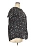 SimpleFun 100% Polyester Black Short Sleeve Blouse Size 2X - photo 4