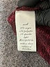 Buttons Burgundy Long Sleeve Top Size S - photo 8