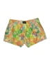 Assorted Brands Print Yellow Shorts Size 10 - photo 2