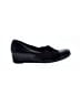 Liz Claiborne Solid Black Wedges Size 7 1/2 - photo 1