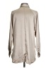 Line & Dot Metallic Tan Long Sleeve Blouse Size XS - photo 2