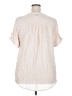 Cocomo Ivory Short Sleeve Blouse Size 2X - photo 2