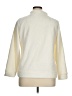 Talbots 100% Polyester Solid Ivory Sweatshirt Size XL - photo 2