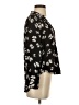 Maeve 100% Rayon Black Long Sleeve Blouse Size 2 (petite) - photo 4