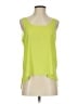 Topshop 100% Polyester Green Sleeveless Blouse Size 4 - photo 1