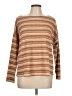 Assorted Brands Stripes Brown Pullover Sweater Size L - photo 1