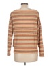 Assorted Brands Stripes Brown Pullover Sweater Size L - photo 2