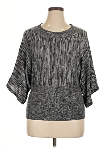 Brittany Black Pullover Sweater (view 1)