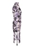 AFRM Graphic Purple Cocktail Dress Size XS - photo 4