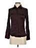 Zara 100% Viscose Brown Long Sleeve Blouse Size XS - photo 1