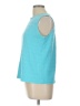 DressBarn Teal Sleeveless Blouse Size L - photo 5