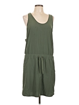 green emerald velvet dress used Patagonia Worn Wear-W's Kamala Cowl Neck Dress-Shadow Floret: Andes Blue-Blue-58885-XS main image 0