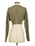 Shein 100% Polyester Green Cardigan Size 2 - photo 2