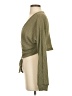 Shein 100% Polyester Green Cardigan Size 2 - photo 5