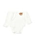 Mori Solid Ivory Long Sleeve Onesie Size 0-3 mo - photo 1