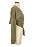Shein 100% Polyester Green Cardigan Size 2 - photo 4