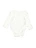 Mori Solid Ivory Long Sleeve Onesie Size 0-3 mo - photo 2