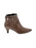 Comfortview Brown Ankle Boots Size 9 1/2 (X-wide) - photo 1