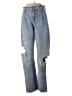 American Eagle Outfitters 100% Cotton Hearts Blue Jeans Size 2L - photo 1